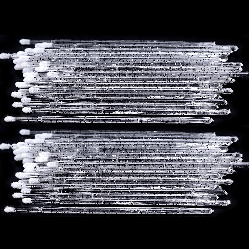 Disposable Eyelash Brushes and Swabs for Lash Extension Removal Disposable Eyelash Brushes and Swabs for Lash Extension Removal